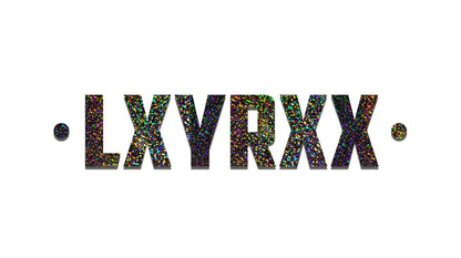 LXYRXX BIG GLITTER - Sticker (27cm)
