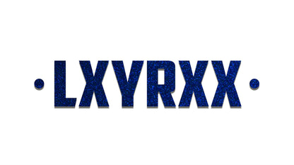 LXYRXX BIG GLITTER - Sticker (27cm)