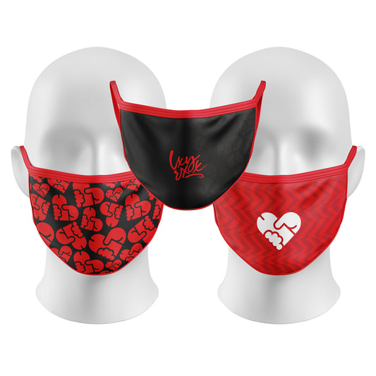 TRIPLE RXX - Limited Face Masks (3er Set)