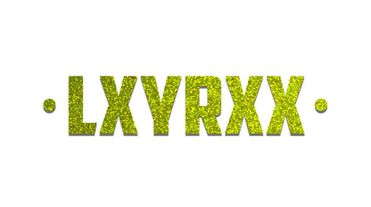 LXYRXX BIG GLITTER - Sticker (27cm)