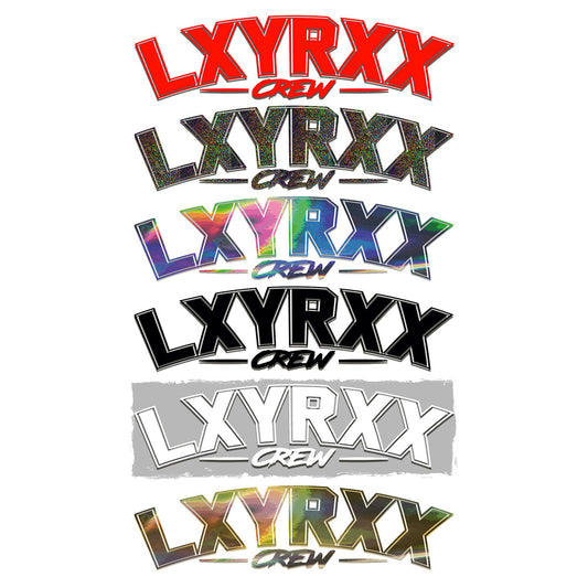 LXYRXX CREW - Sticker (60cm)