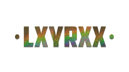 LXYRXX SMALL GLITTER - Sticker (19cm)