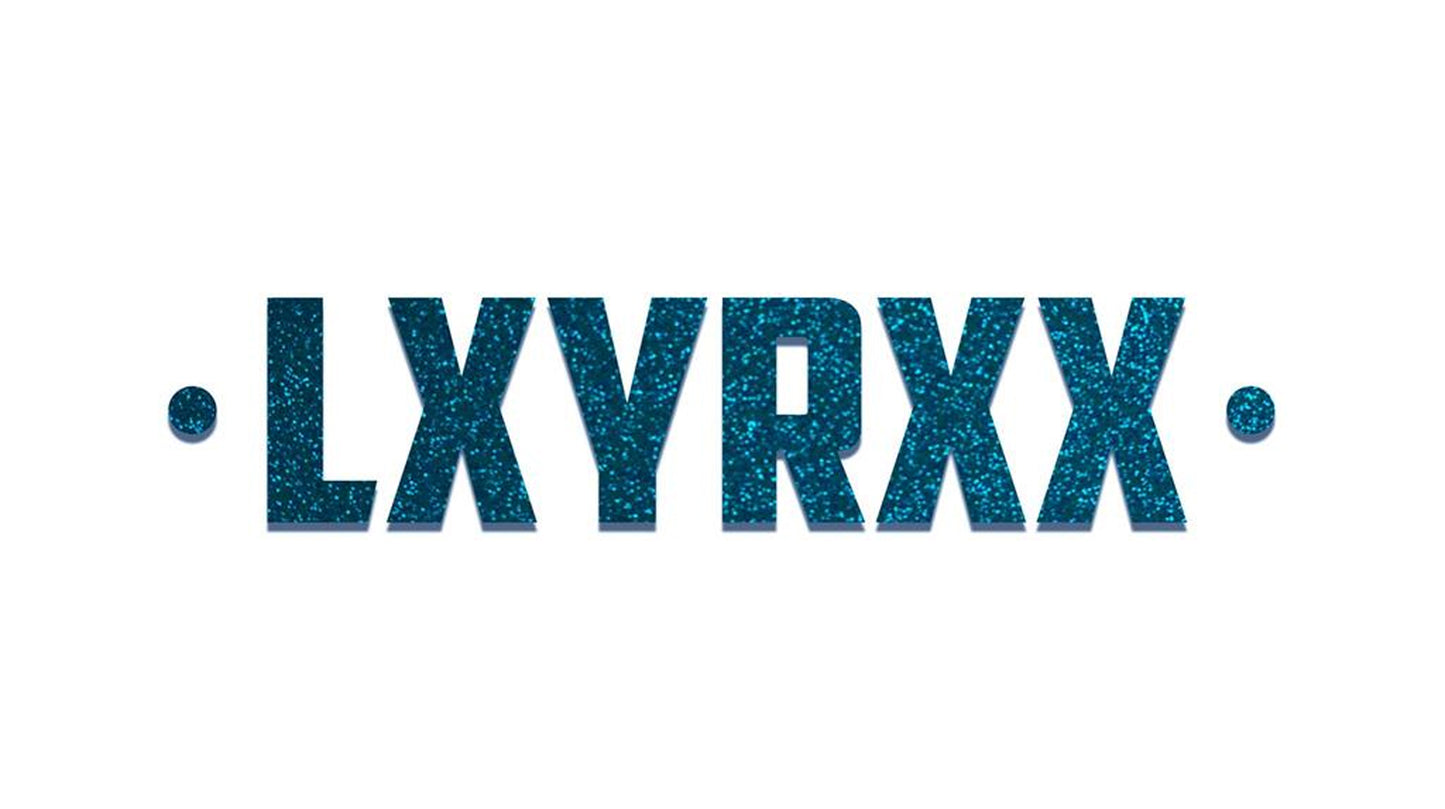 LXYRXX SMALL GLITTER - Sticker (19cm)