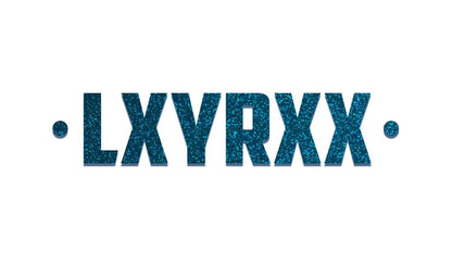 LXYRXX SMALL GLITTER - Sticker (19cm)